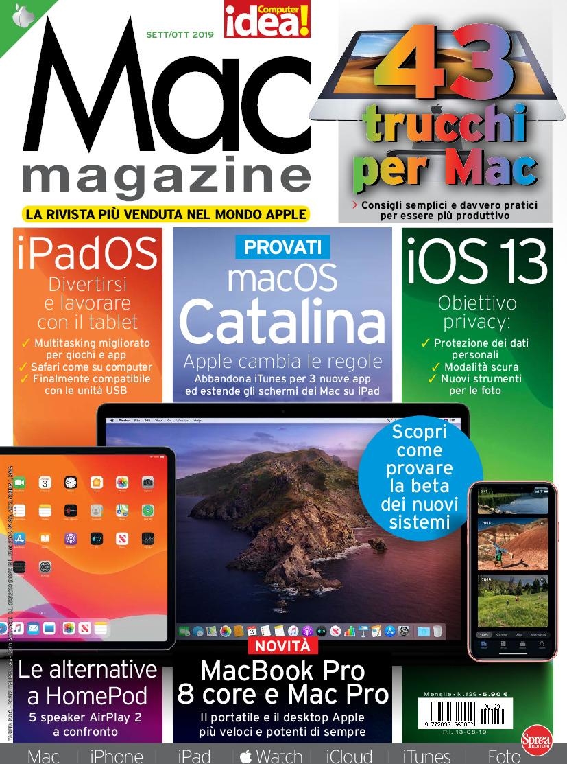 Copertina Mac Magazine n.129