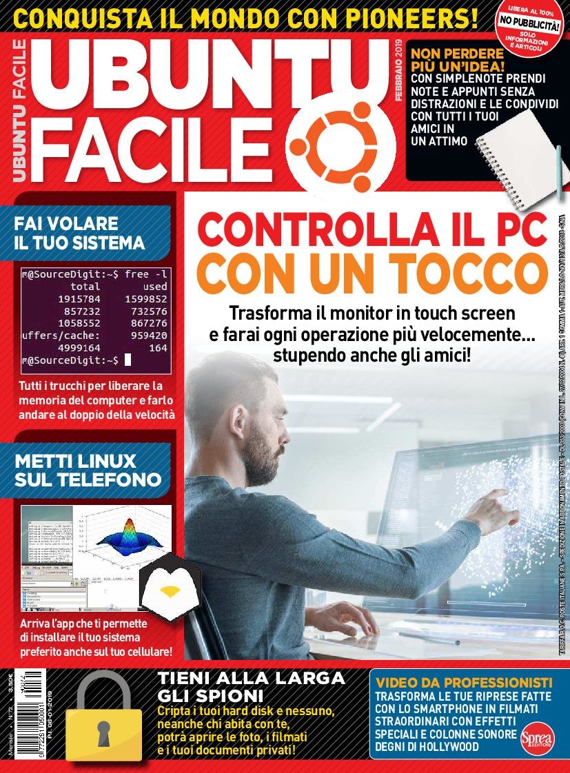 Copertina Ubuntu Facile n.72