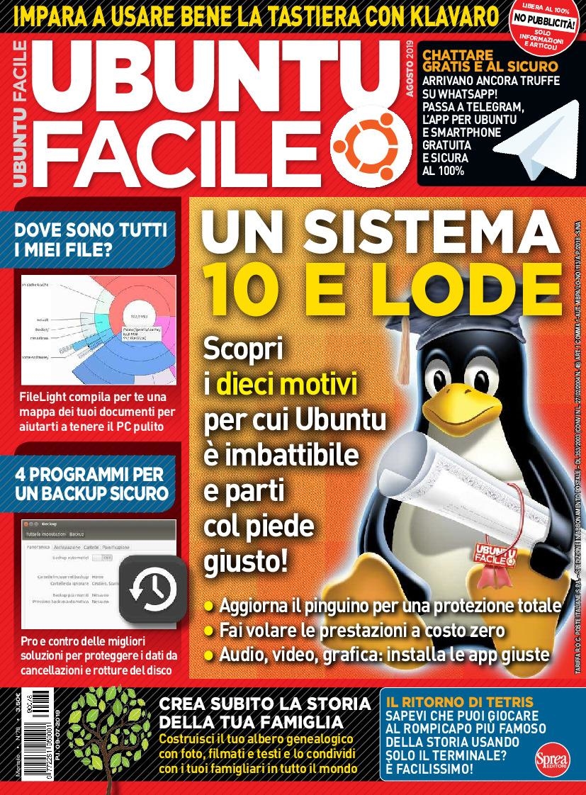 Copertina Ubuntu Facile n.78