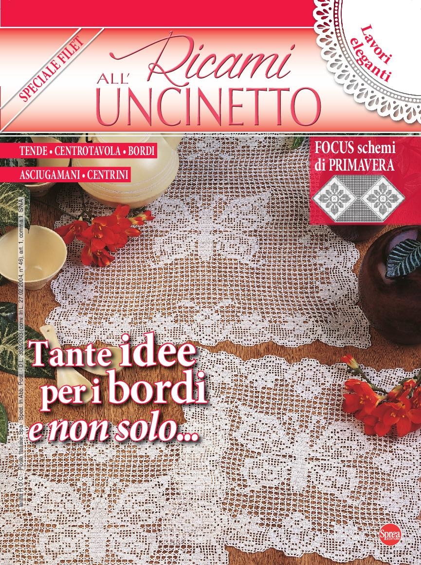 Copertina Ricami all Uncinetto n.22