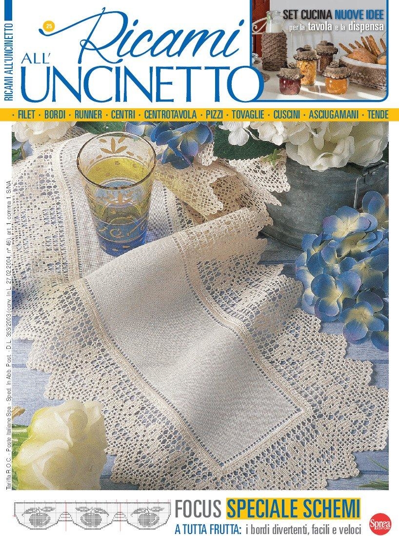 Copertina Ricami all Uncinetto n.25