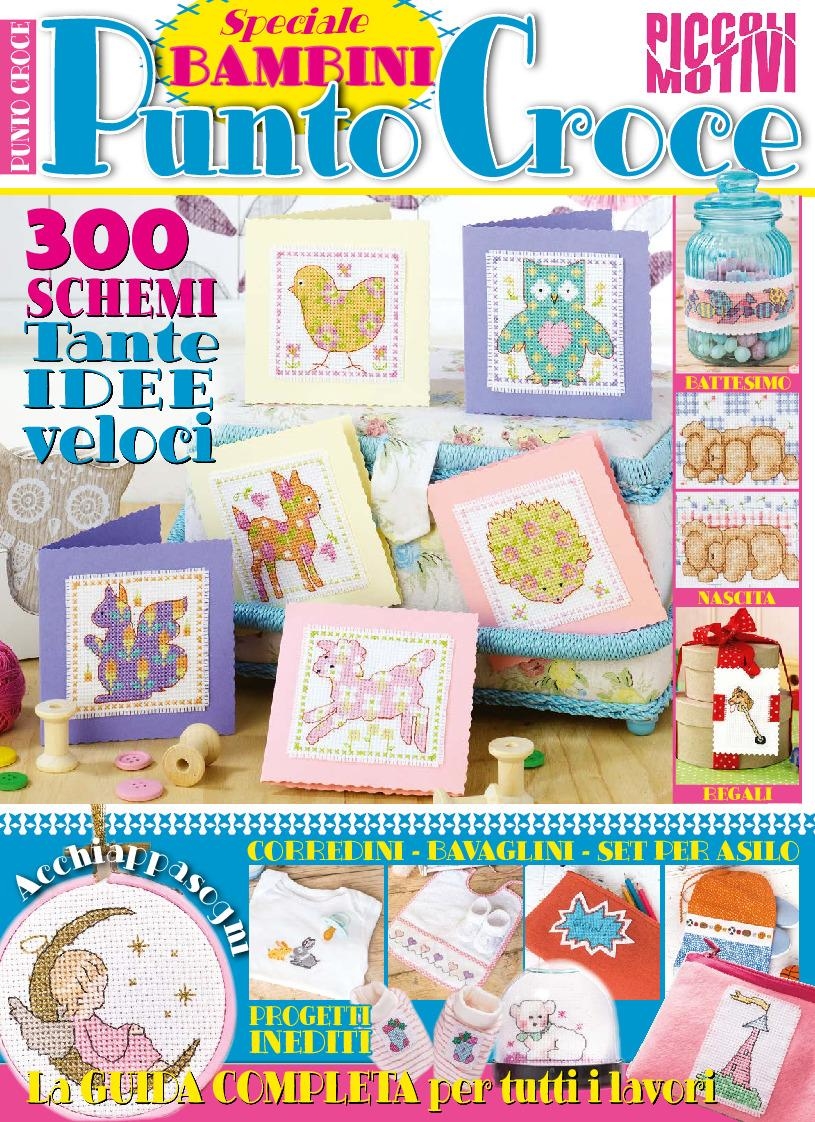 Copertina Piccoli Motivi a Punto Croce Speciale n.4