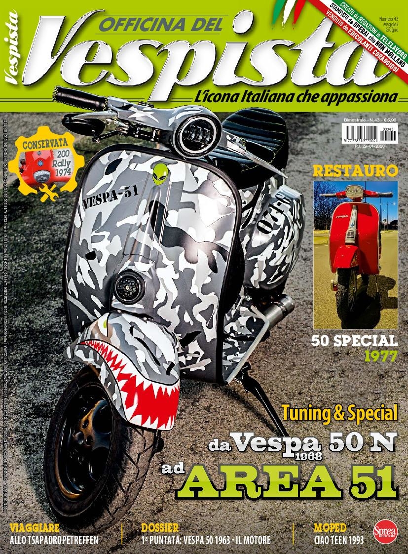 Copertina Officina del Vespista n.43