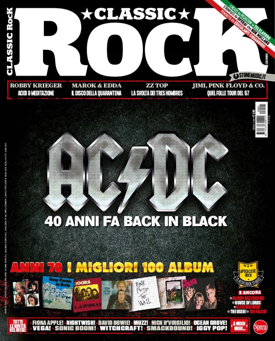 Copertina Classic Rock n.91