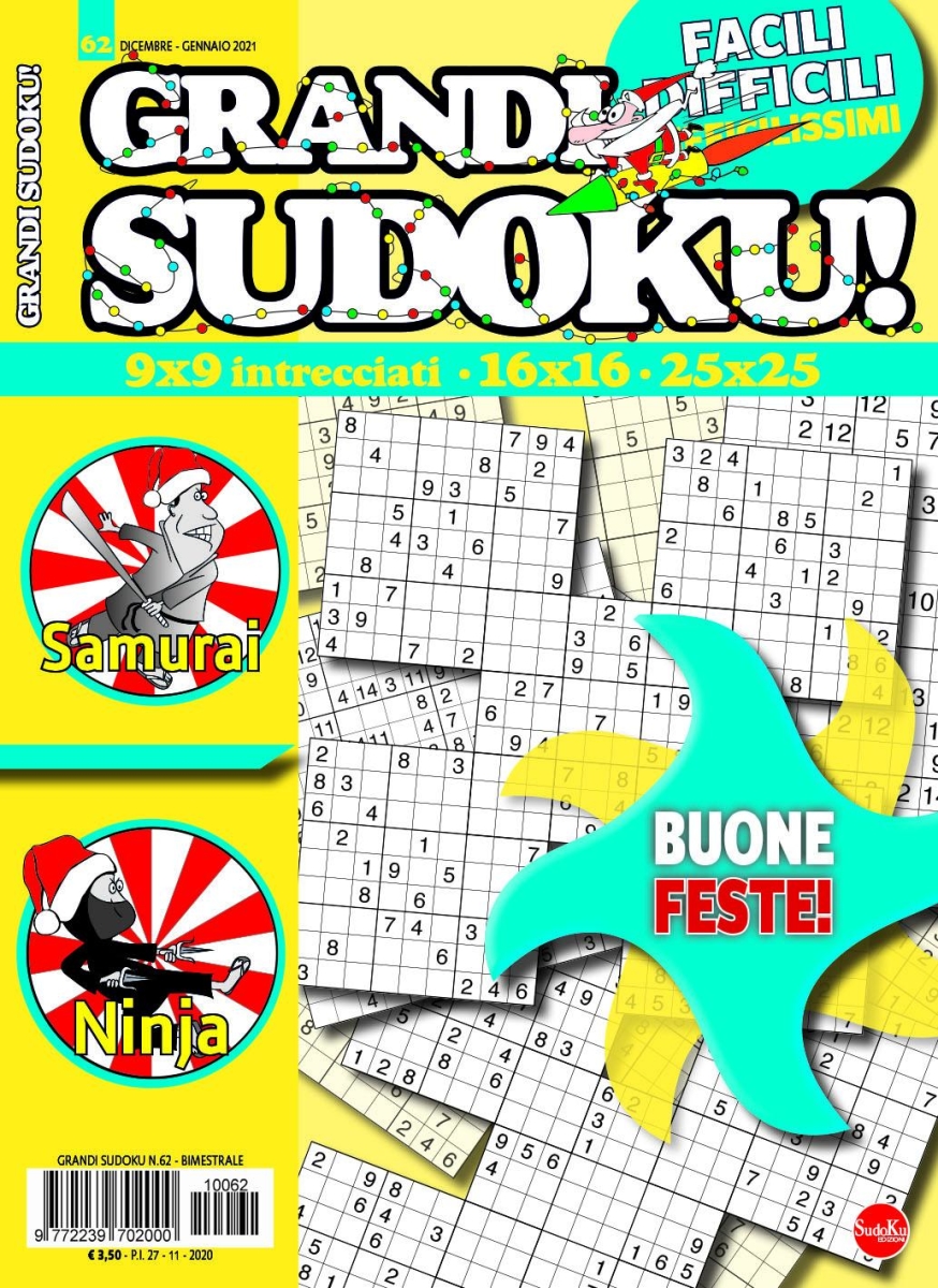 Copertina Grandi Sudoku n.62