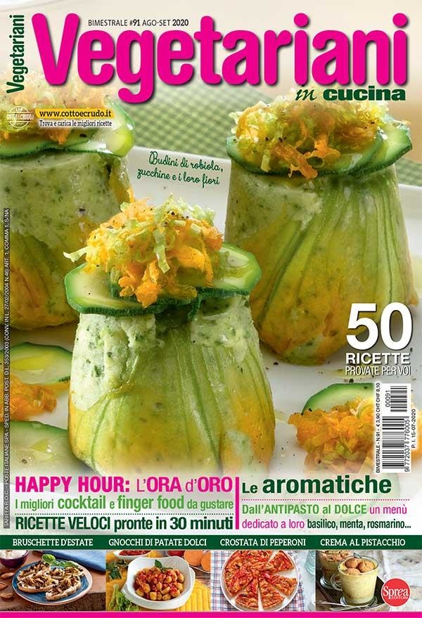 Copertina Vegetariani in Cucina n.91
