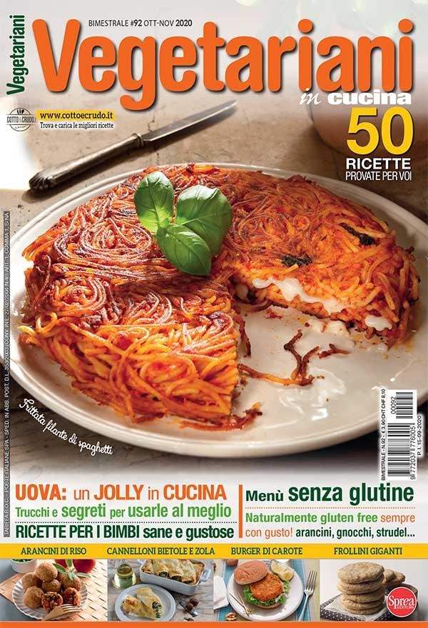 Copertina Vegetariani in Cucina n.92