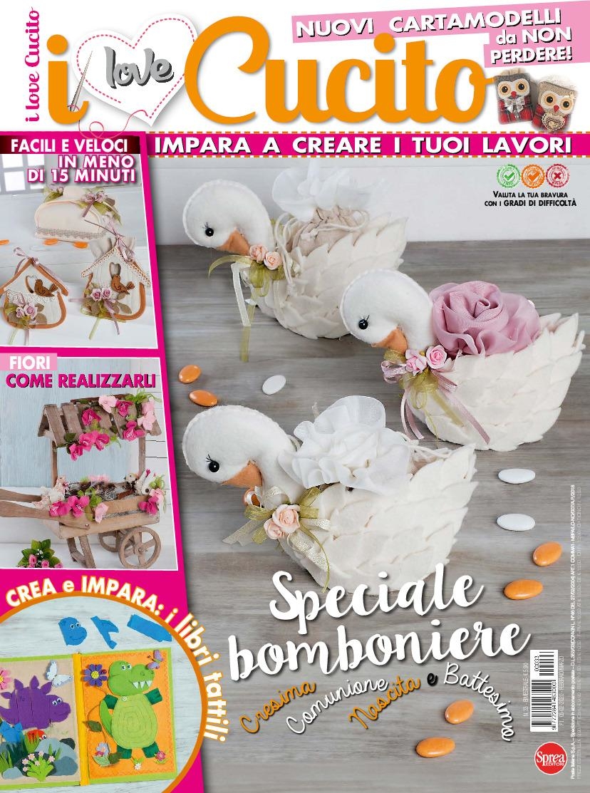 Copertina I Love Cucito n.33