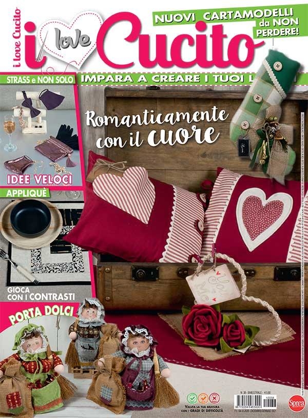 Copertina I Love Cucito n.38