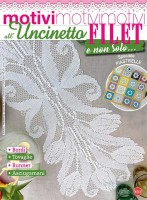 Copertina rivista Motivi all uncinetto