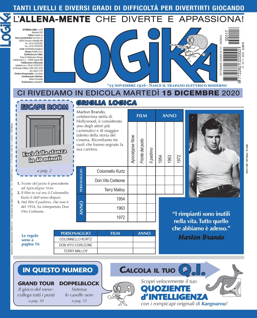 Copertina Settimana Logika n.117