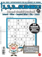 Copertina 1,2,3 Sudoku n.181