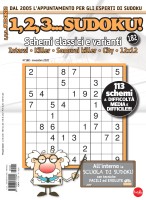 Copertina rivista 1,2,3 Sudoku