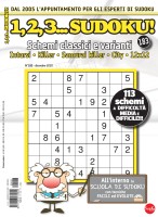 Copertina rivista 1,2,3 Sudoku