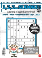 Copertina rivista 1,2,3 Sudoku