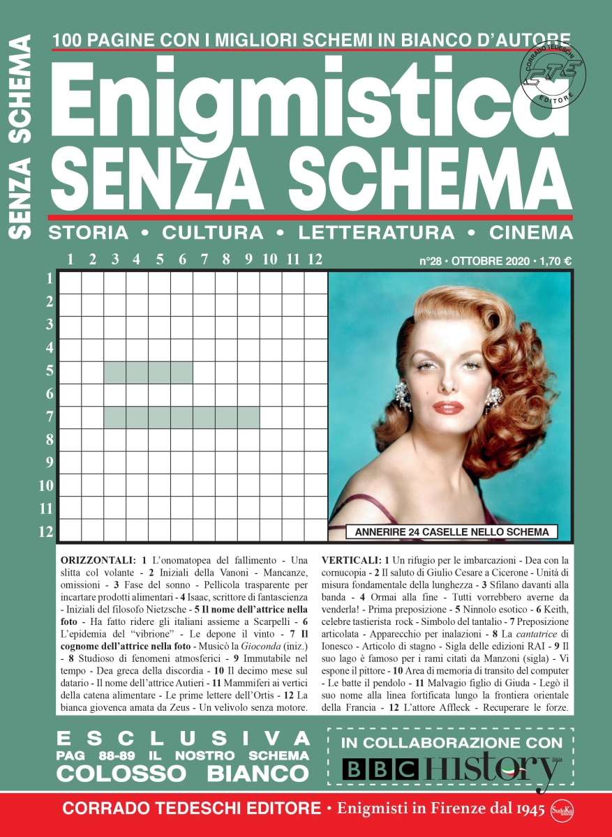 Copertina Enigmistica Senza Schema n.28
