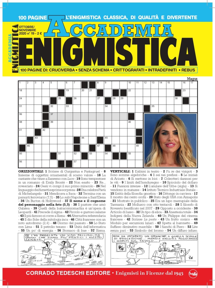Copertina Accademia Enigmistica n.19