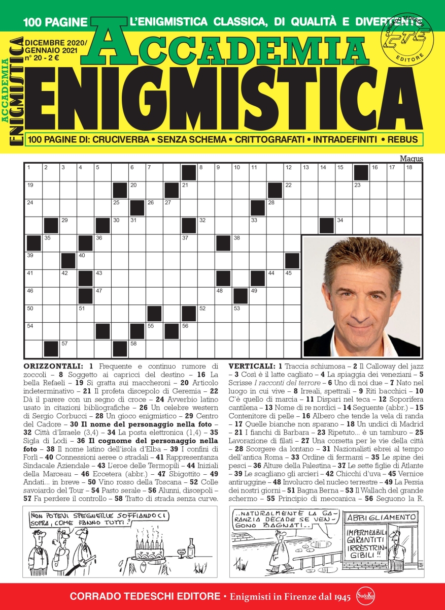 Copertina Accademia Enigmistica n.20