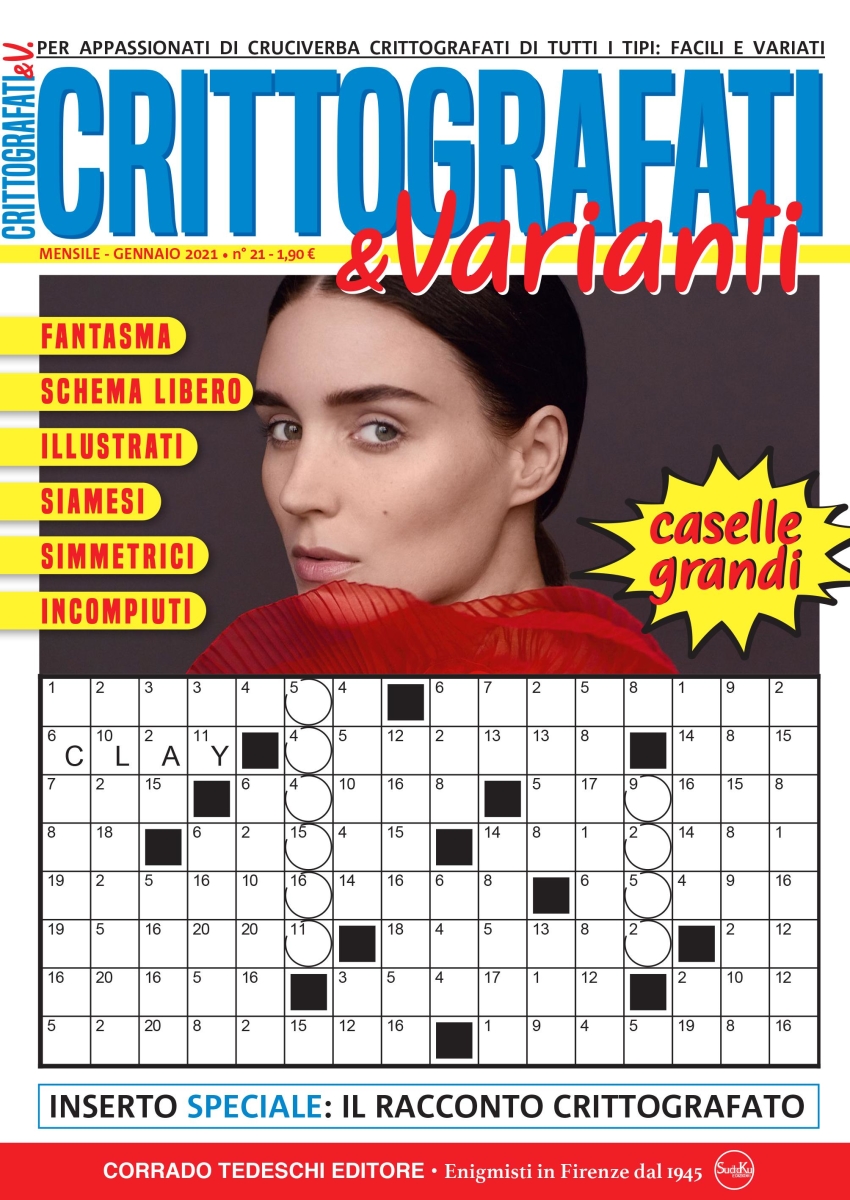 Copertina Crittografati & Varianti n.21