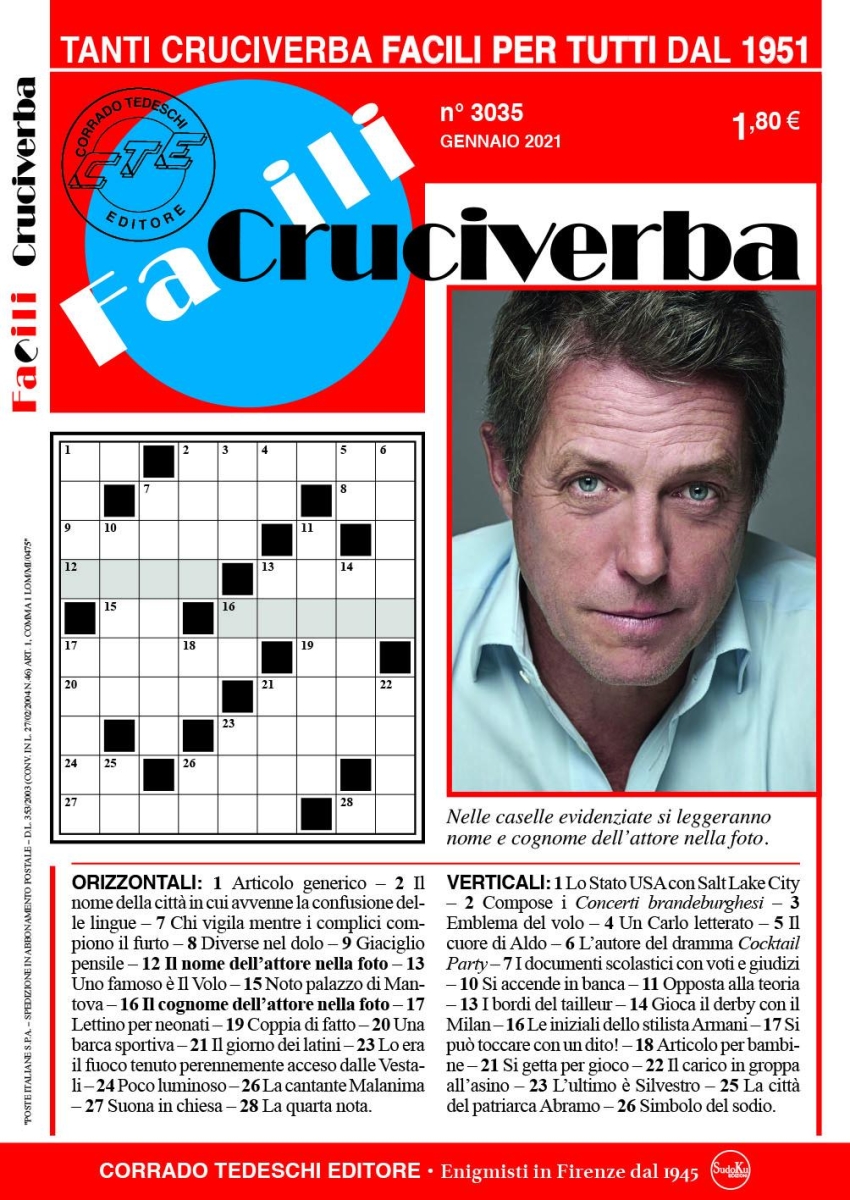 Copertina Facili Cruciverba n.3035