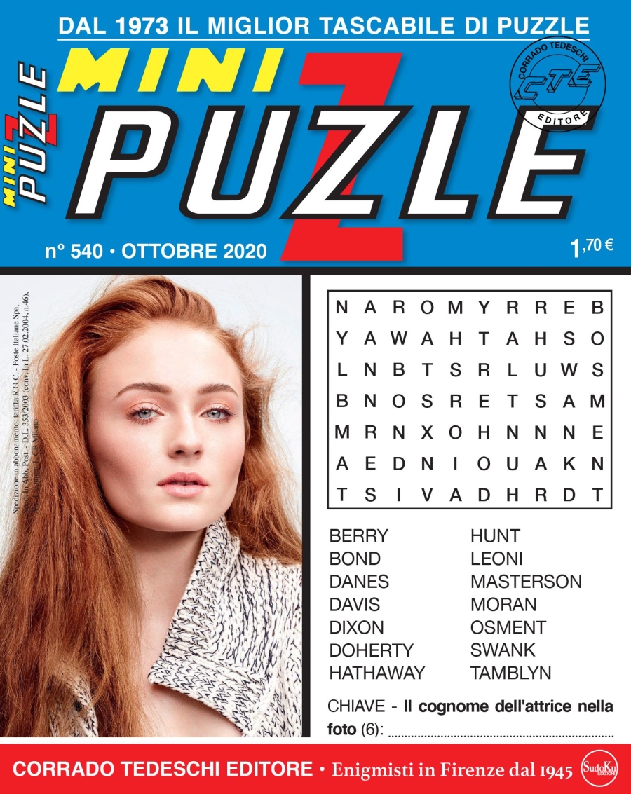 Copertina Minipuzzle n.540