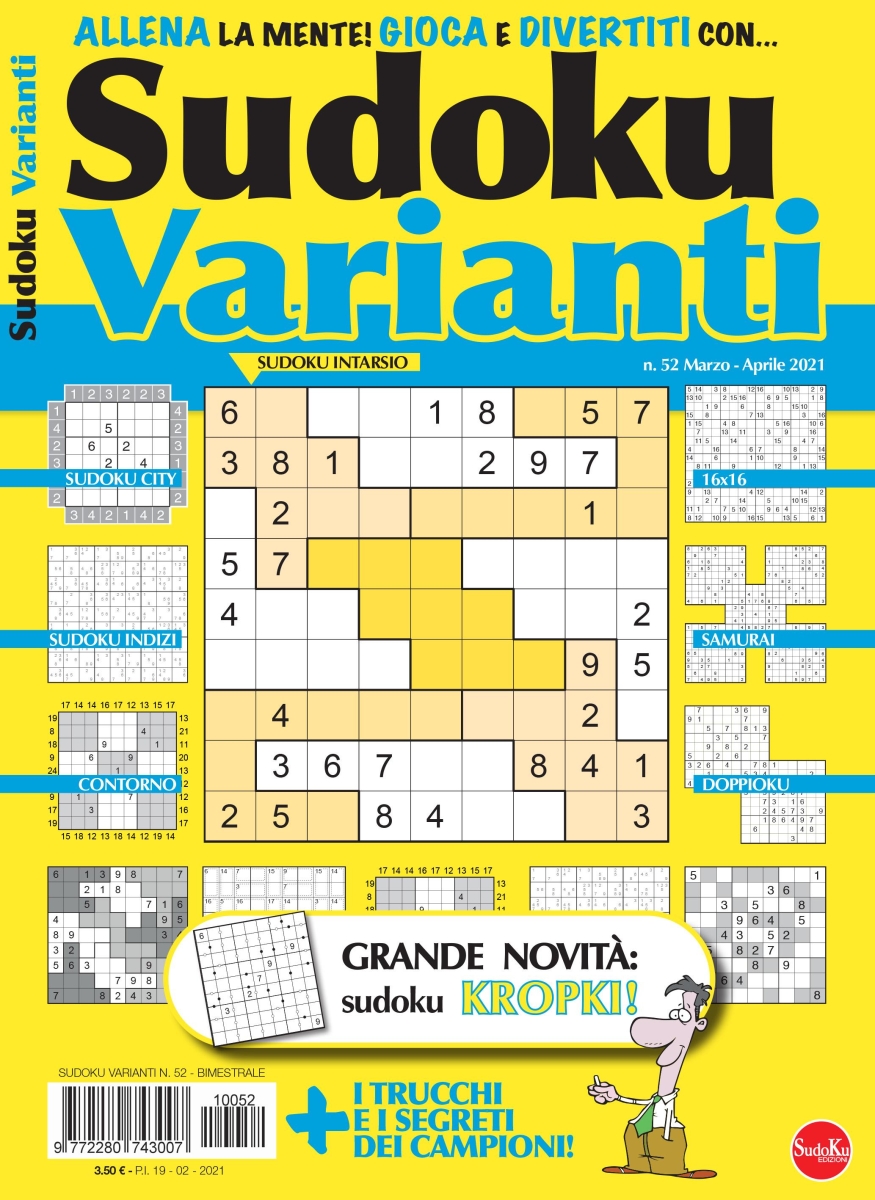 Copertina Sudoku Varianti n.52