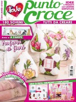 Copertina rivista I Love Punto Croce