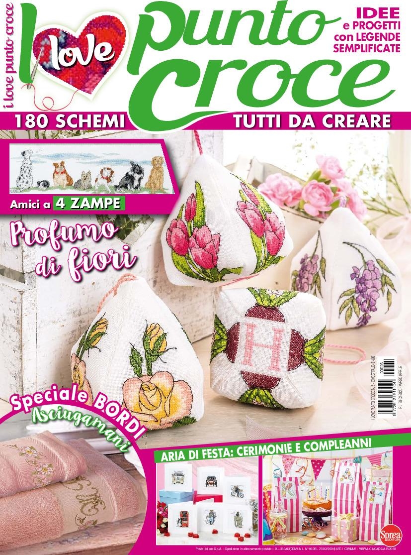 Copertina I Love Punto Croce n.5