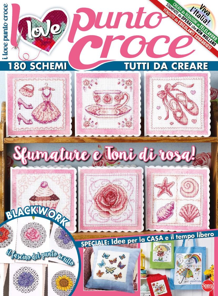 Copertina I Love Punto Croce n.6