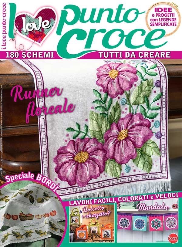 Copertina I Love Punto Croce n.7