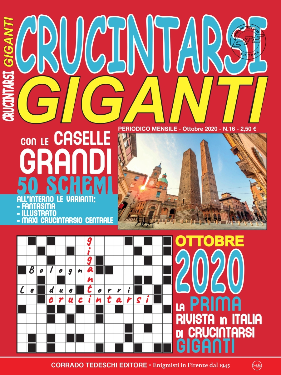 Copertina Crucintarsi Giganti n.16