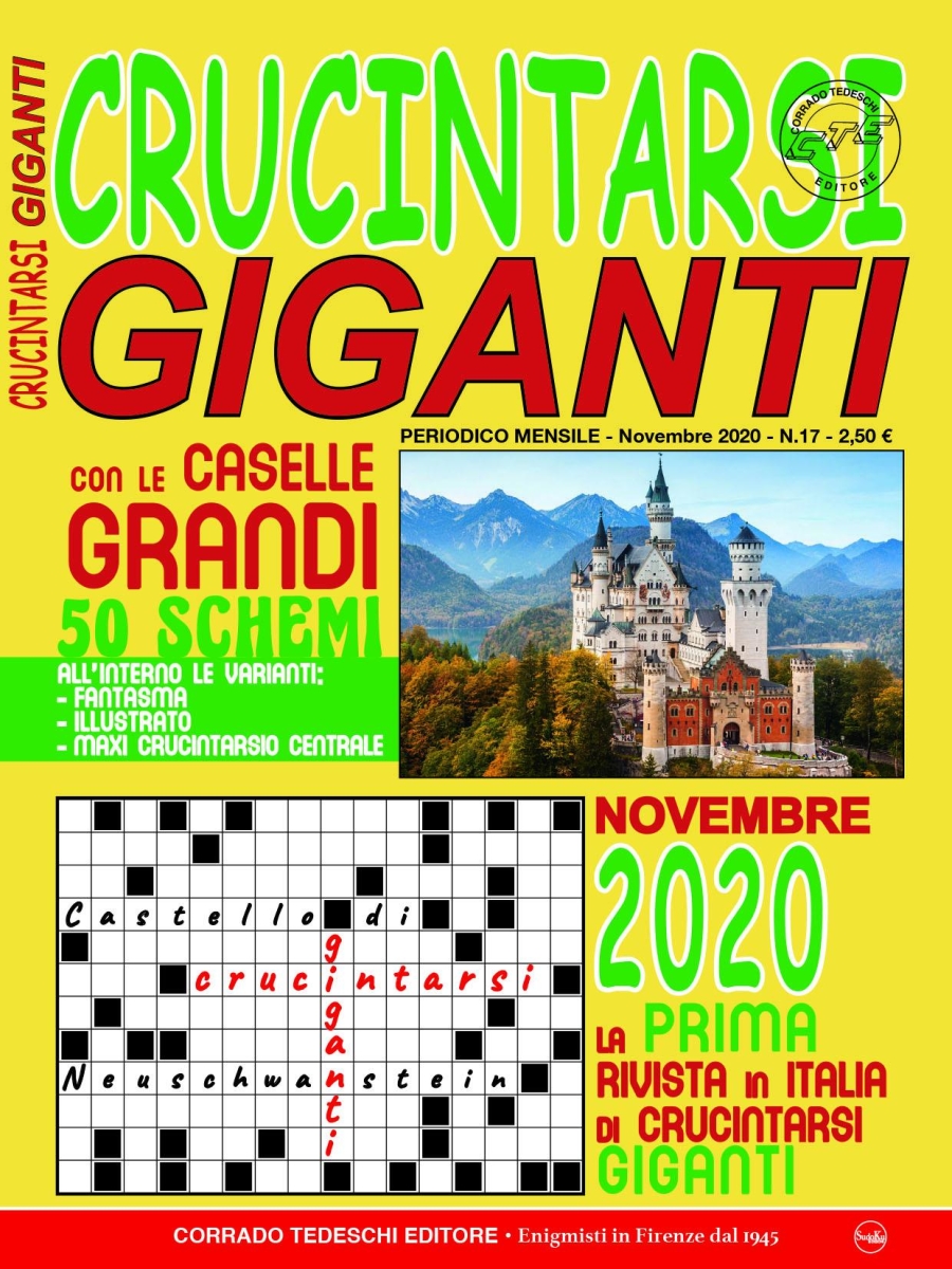 Copertina Crucintarsi Giganti n.17
