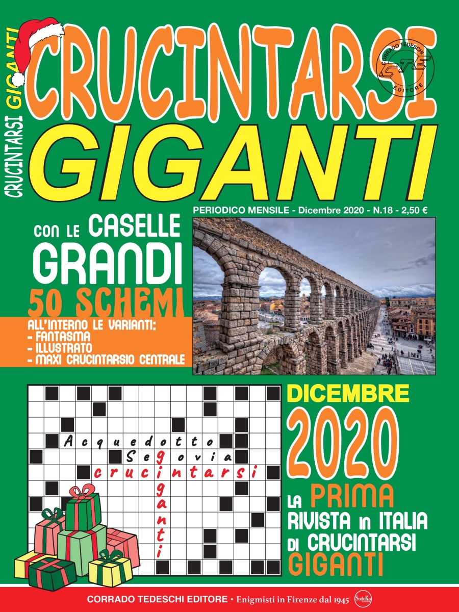 Copertina Crucintarsi Giganti n.18