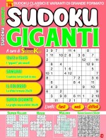 Copertina rivista Sudoku Giganti