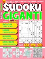 Copertina Sudoku Giganti n.14