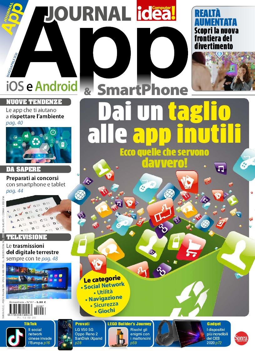 Copertina App Journal n.87