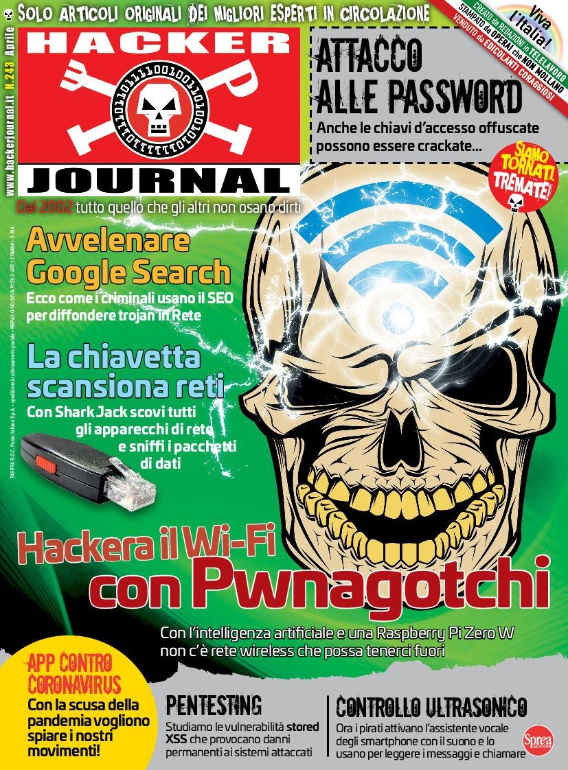 Copertina Hacker Journal n.243
