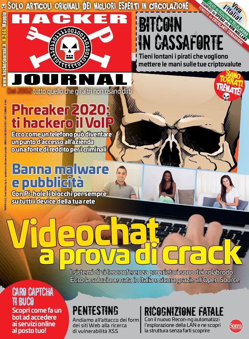 Copertina Hacker Journal n.244