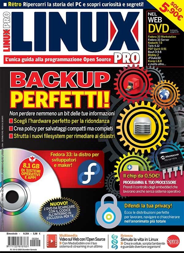 Copertina Linux Pro n.204
