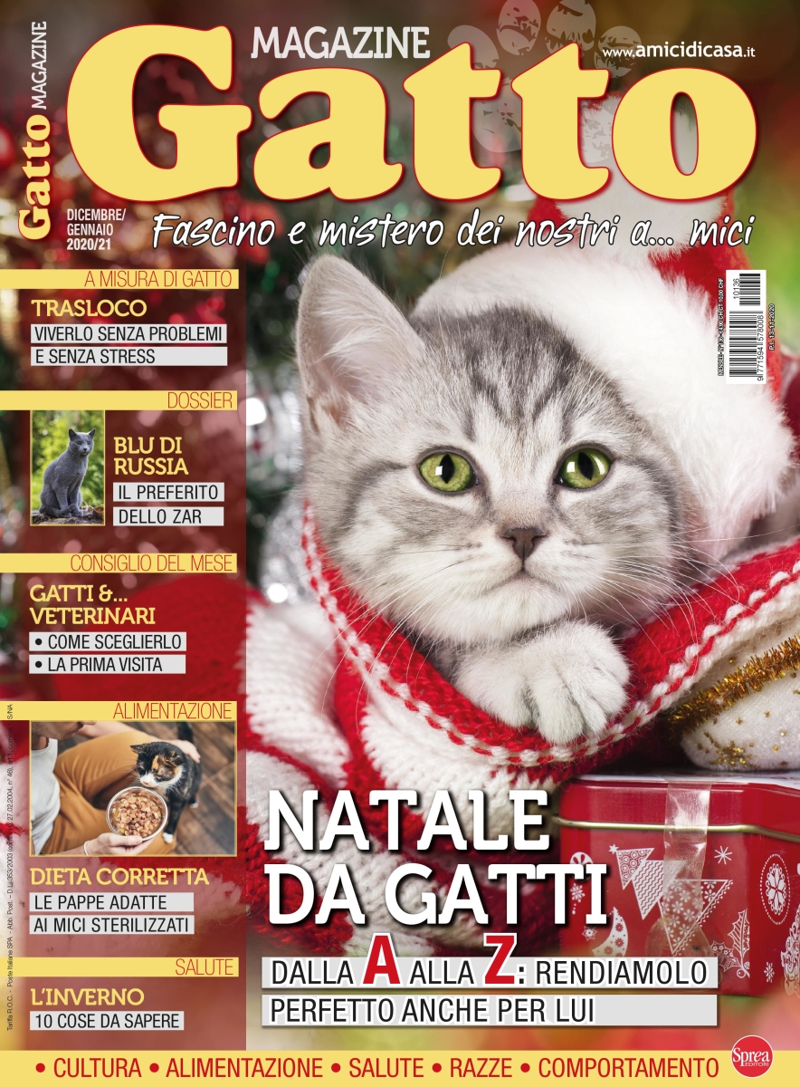 Copertina Gatto Magazine n.136