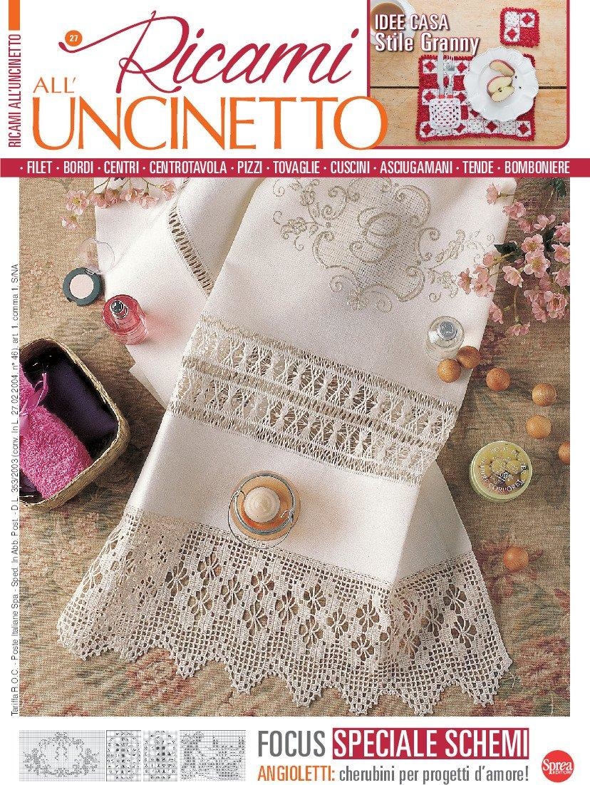 Copertina Ricami all Uncinetto n.27
