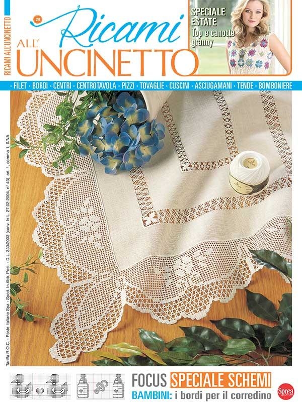 Copertina Ricami all Uncinetto n.29