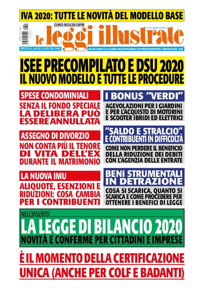 Copertina Leggi Illustrate n.454