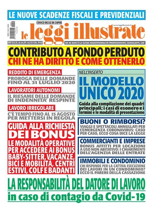 Copertina Leggi Illustrate n.458