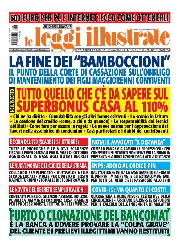 Copertina Leggi Illustrate n.460