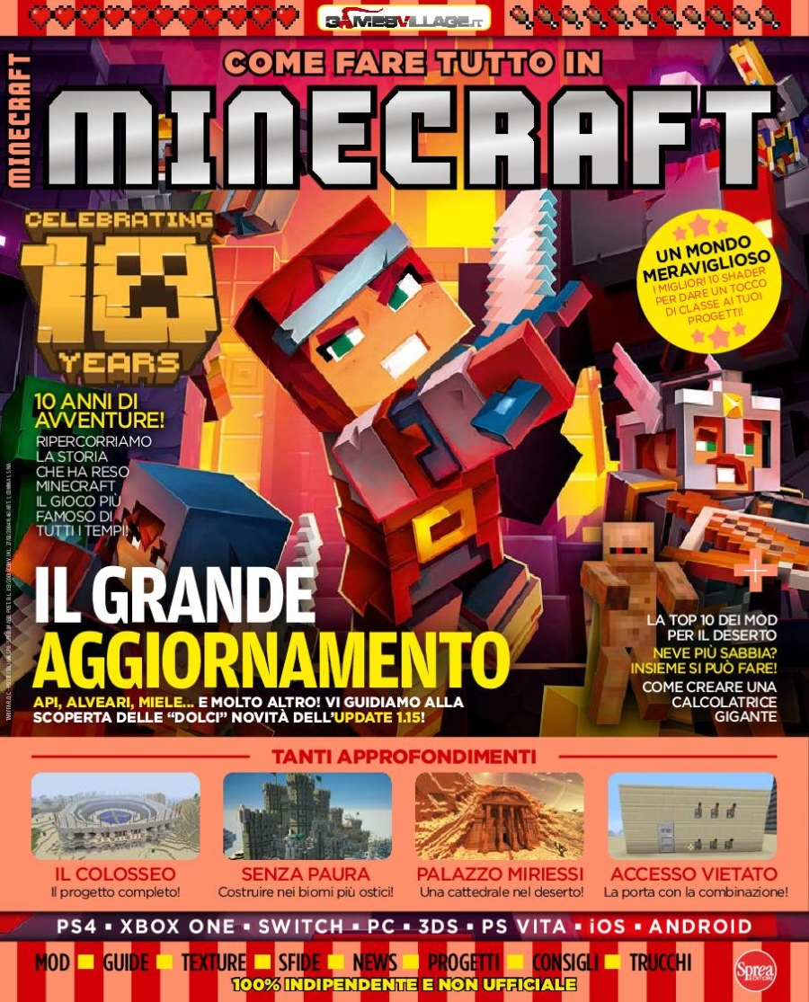 Copertina Come fare tutto in Minecraft n.21