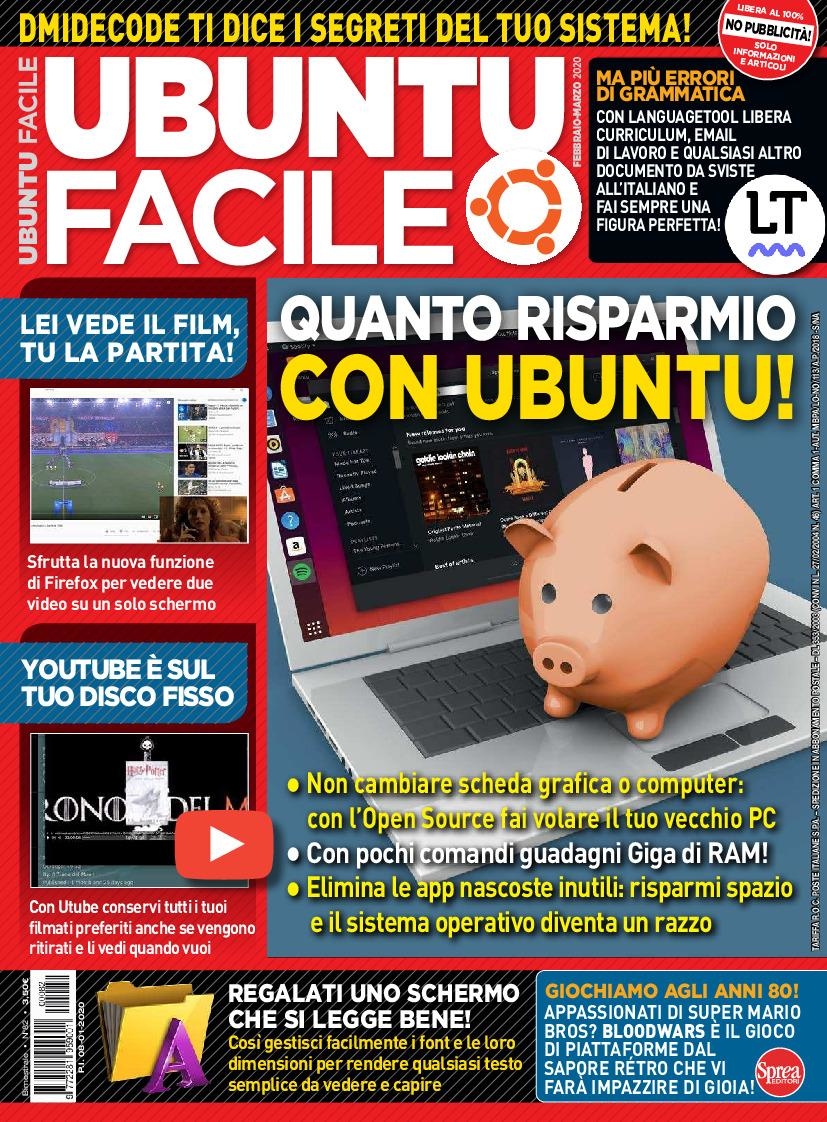 Copertina Ubuntu Facile n.82