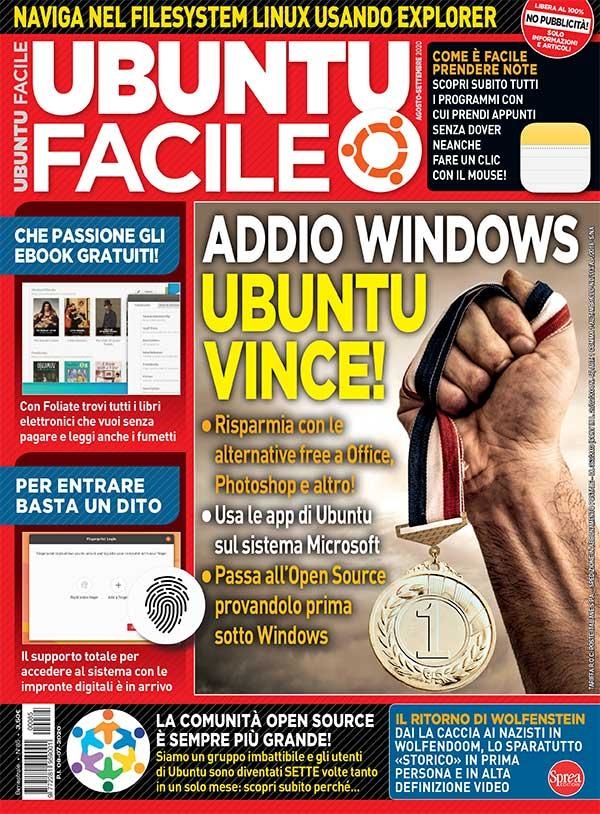 Copertina Ubuntu Facile n.85
