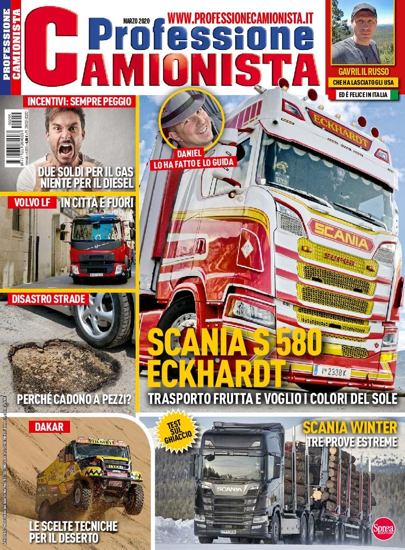 Copertina Professione Camionista n.255