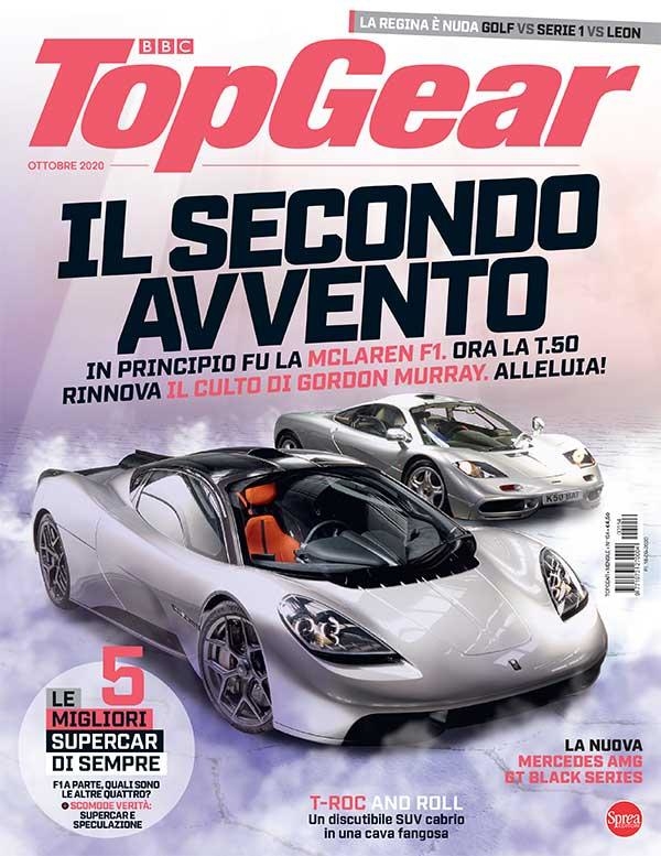 Copertina BBC Top Gear n.154